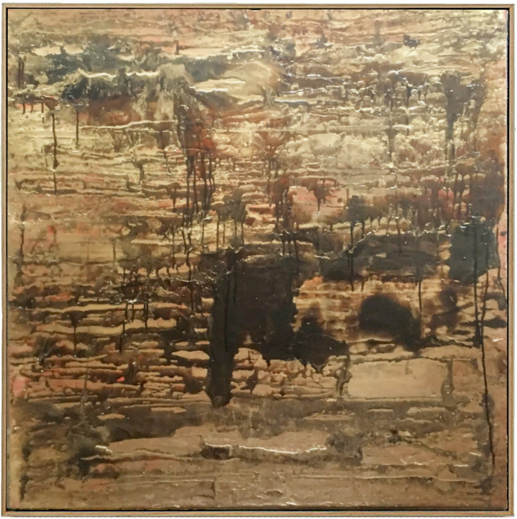 Finishing the year 2018 in my studio, The Red Rain series